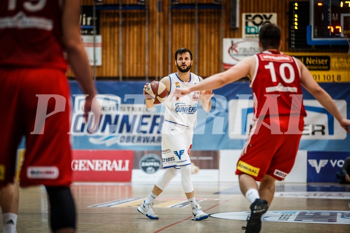 Basketball, ABL 2018/19, Grunddurchgang 21.Runde, Oberwart Gunners, BC Vienna, Hannes Ochsenhofer (9)