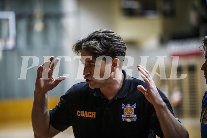 Basketball, Basketball Zweite Liga, Grunddurchgang 20.Runde, Mattersburg Rocks, BBU Salzburg, Dejan Ljubinkovic (Head Coach)