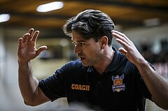 Basketball, Basketball Zweite Liga, Grunddurchgang 20.Runde, Mattersburg Rocks, BBU Salzburg, Dejan Ljubinkovic (Head Coach)