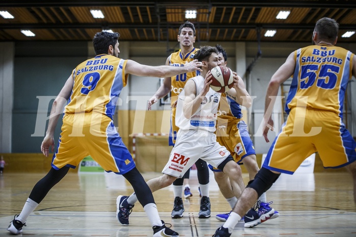 Basketball, Basketball Zweite Liga, Grunddurchgang 20.Runde, Mattersburg Rocks, BBU Salzburg, Jan NICOLI (6)