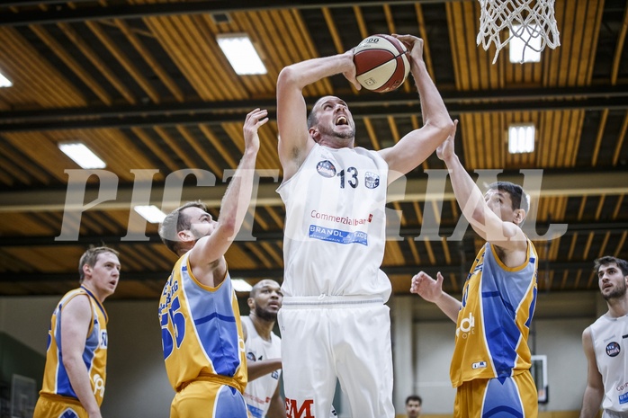 Basketball, Basketball Zweite Liga, Grunddurchgang 20.Runde, Mattersburg Rocks, BBU Salzburg, Corey HALLETT (13)