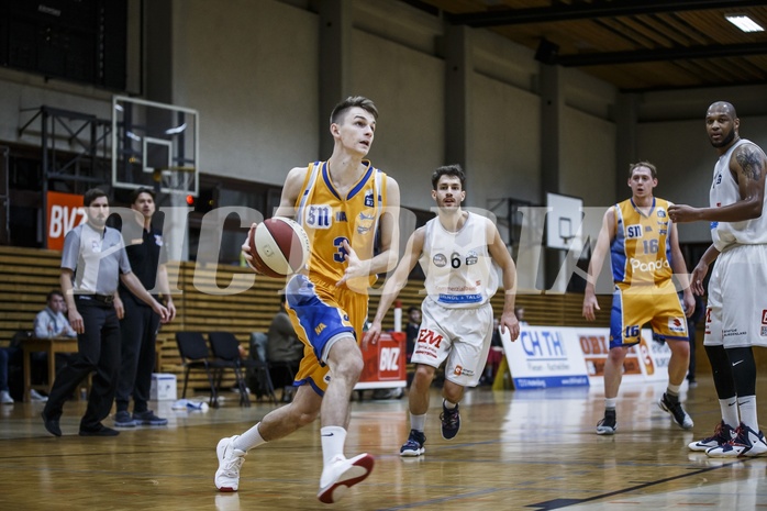 Basketball, Basketball Zweite Liga, Grunddurchgang 20.Runde, Mattersburg Rocks, BBU Salzburg, Danilo Tepic (3)