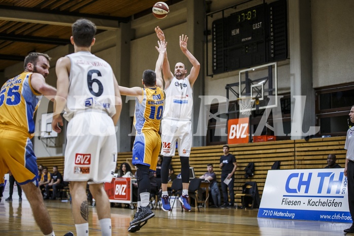 Basketball, Basketball Zweite Liga, Grunddurchgang 20.Runde, Mattersburg Rocks, BBU Salzburg, Corey HALLETT (13)