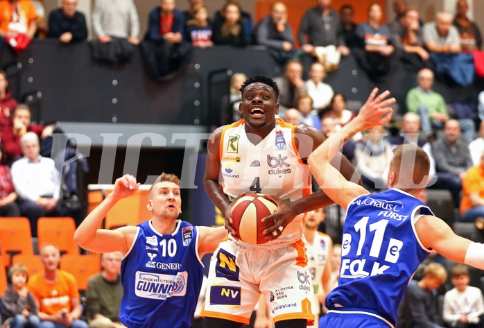 Basketball Basketball Superliga 2019/20, Grunddurchgang 7.Runde Kosterneuburg DUkes vs. Oberwart Gunners


