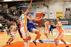 Basketball Basketball Superliga 2019/20, Grunddurchgang 7.Runde Kosterneuburg DUkes vs. Oberwart Gunners


