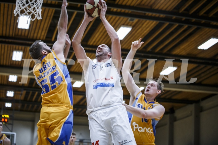 Basketball, Basketball Zweite Liga, Grunddurchgang 20.Runde, Mattersburg Rocks, BBU Salzburg, Corey HALLETT (13)