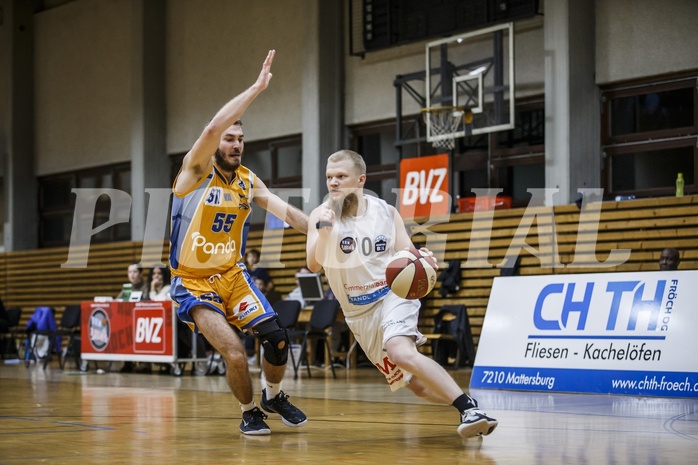 Basketball, Basketball Zweite Liga, Grunddurchgang 20.Runde, Mattersburg Rocks, BBU Salzburg, Claudio VANCURA (10)