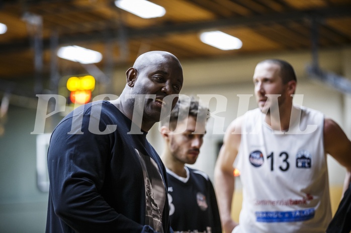 Basketball, Basketball Zweite Liga, Grunddurchgang 20.Runde, Mattersburg Rocks, BBU Salzburg, James WILLIAMS (Headcoach)