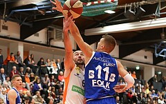 Basketball Basketball Superliga 2019/20, Grunddurchgang 7.Runde Kosterneuburg DUkes vs. Oberwart Gunners


