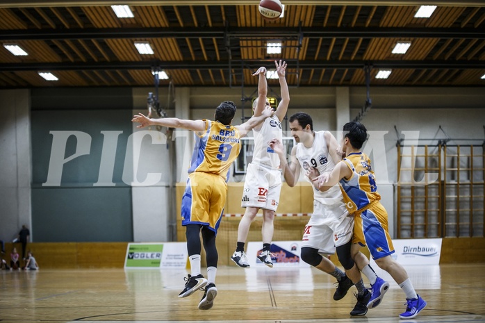 Basketball, Basketball Zweite Liga, Grunddurchgang 20.Runde, Mattersburg Rocks, BBU Salzburg, Claudio VANCURA (10)