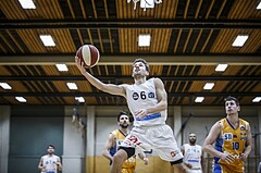 Basketball, Basketball Zweite Liga, Grunddurchgang 20.Runde, Mattersburg Rocks, BBU Salzburg, Jan NICOLI (6)