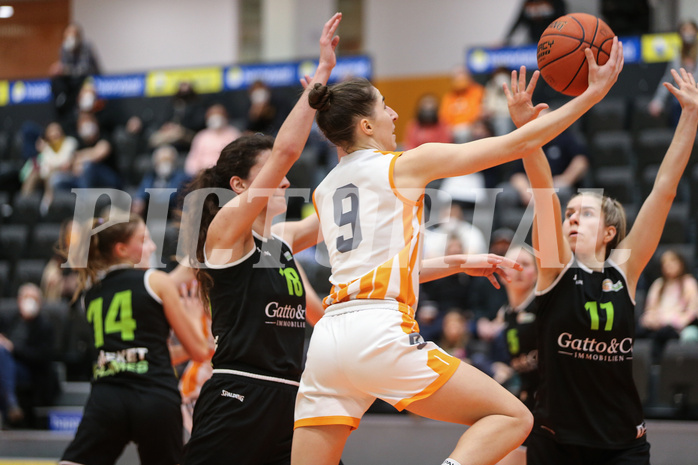 Basketball Damen Superliga 2021/22, Grunddurchgang 12.Runde BK Duchess Klosterneuburg vs. Basket Flames


