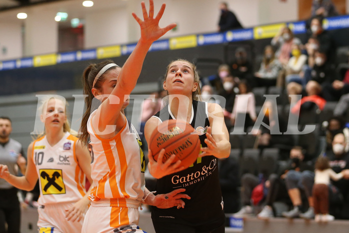 Basketball Damen Superliga 2021/22, Grunddurchgang 12.Runde BK Duchess Klosterneuburg vs. Basket Flames


