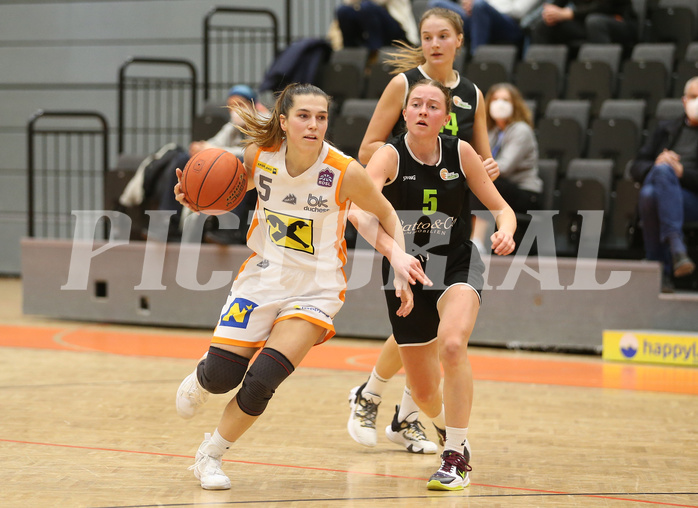 Basketball Damen Superliga 2021/22, Grunddurchgang 12.Runde BK Duchess Klosterneuburg vs. Basket Flames



