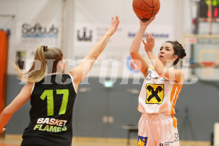 Basketball Damen Superliga 2021/22, Grunddurchgang 12.Runde BK Duchess Klosterneuburg vs. Basket Flames


