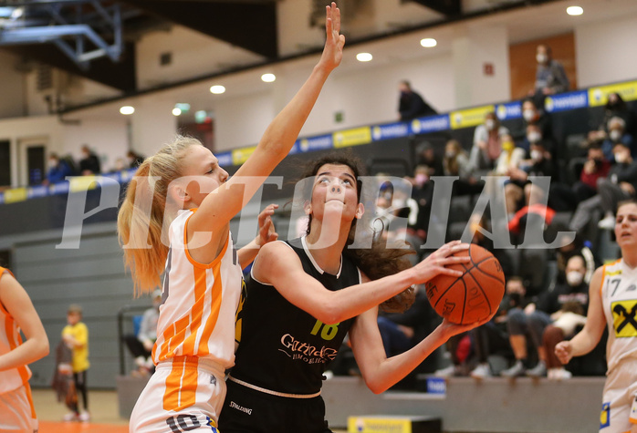 Basketball Damen Superliga 2021/22, Grunddurchgang 12.Runde BK Duchess Klosterneuburg vs. Basket Flames


