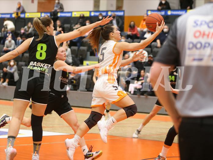 Basketball Damen Superliga 2021/22, Grunddurchgang 12.Runde BK Duchess Klosterneuburg vs. Basket Flames



