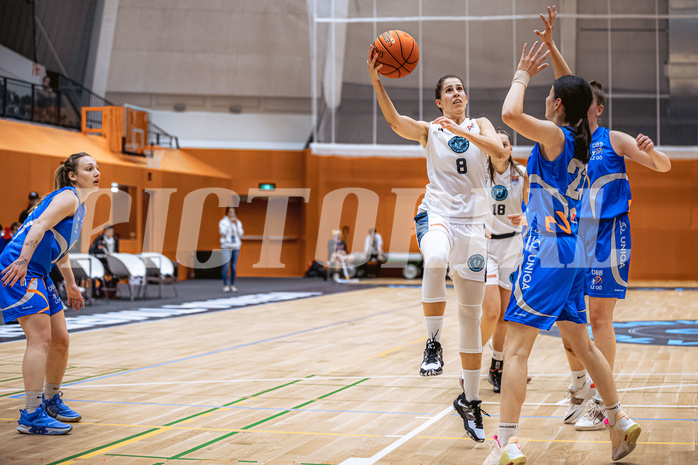Basketball, Win2Day Basketball Damen Superliga 2022/23, Grunddurchgang 3.Runde, Vienna Timberwolves, DBB LZ OÖ, Aleksandra Novakovic (8)
