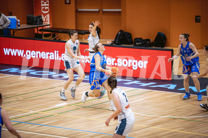 Basketball, Win2Day Basketball Damen Superliga 2022/23, Grunddurchgang 3.Runde, Vienna Timberwolves, DBB LZ OÖ, Sonja Andjelkovic (10)