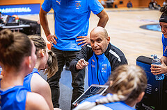 Basketball, Win2Day Basketball Damen Superliga 2022/23, Grunddurchgang 3.Runde, Vienna Timberwolves, DBB LZ OÖ, Gregor Leitner (Headcoach)