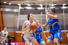 Basketball, Win2Day Basketball Damen Superliga 2022/23, Grunddurchgang 3.Runde, Vienna Timberwolves, DBB LZ OÖ, Mira Eulering (7)