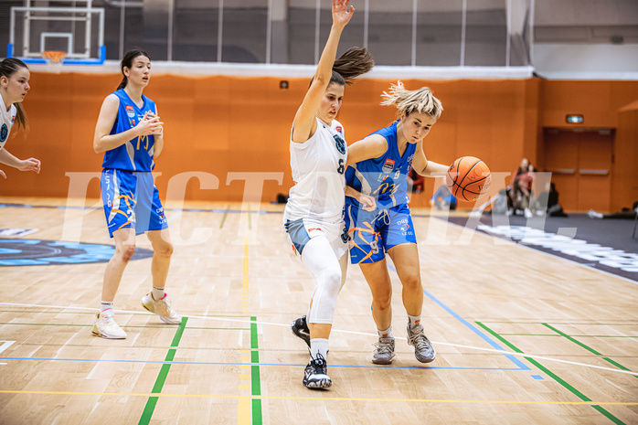 Basketball, Win2Day Basketball Damen Superliga 2022/23, Grunddurchgang 3.Runde, Vienna Timberwolves, DBB LZ OÖ, Lisa Ganhör (9)