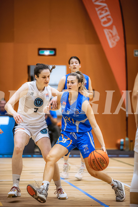 Basketball, Win2Day Basketball Damen Superliga 2022/23, Grunddurchgang 3.Runde, Vienna Timberwolves, DBB LZ OÖ, Lisa Ganhör (9)
