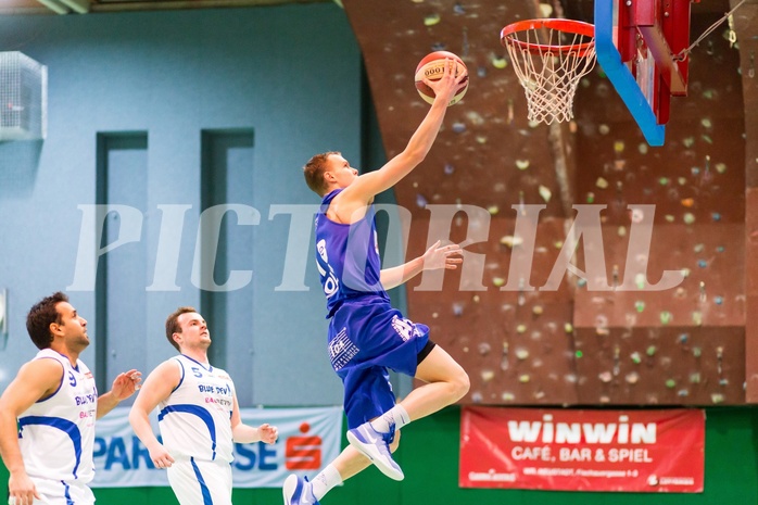 Basketball, ABL 2016/17, CUP 2.Runde, Blue Devils Wr. Neustadt, Oberwart Gunners, Sebastian Kaeferle (7)