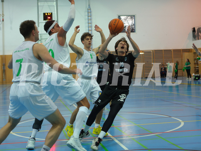 Basketball Zweite Liga 2023/24, Playoff, Semlfinale Spiel 2 Union Deutsch Wagram Aligators vs. Wörthersee Piraten