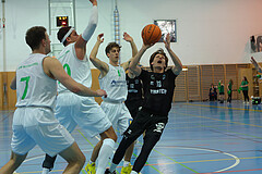 Basketball Zweite Liga 2023/24, Playoff, Semlfinale Spiel 2 Union Deutsch Wagram Aligators vs. Wörthersee Piraten