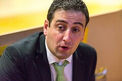 Basketball, 2.Bundesliga, Grunddurchgang 6.Runde, Mattersburg Rocks, Dornbirn Lions, Inaki Merino (Head Coach)