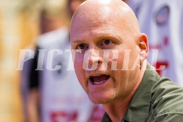 Basketball, 2.Bundesliga, Grunddurchgang 6.Runde, Mattersburg Rocks, Dornbirn Lions, Mike COFFIN (Headcoach)