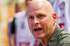 Basketball, 2.Bundesliga, Grunddurchgang 6.Runde, Mattersburg Rocks, Dornbirn Lions, Mike COFFIN (Headcoach)