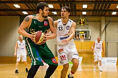 Basketball, 2.Bundesliga, Grunddurchgang 6.Runde, Mattersburg Rocks, Dornbirn Lions, Antoni Vicens (15)