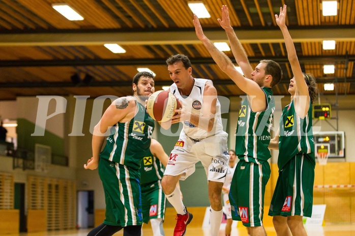 Basketball, 2.Bundesliga, Grunddurchgang 6.Runde, Mattersburg Rocks, Dornbirn Lions, Joey VICKERY (4)