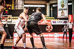 Basketball, ABL 2017/18, Playoff VF Spiel 2, BC Vienna, WBC Wels, Stjepan Stazic (7)