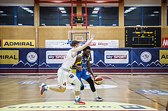 Basketball, Admiral Basketball Superliga 2019/20, Grunddurchgang 9.Runde, Traiskirchen Lions, SKN St. Pölten, Klevin Lewis (1)