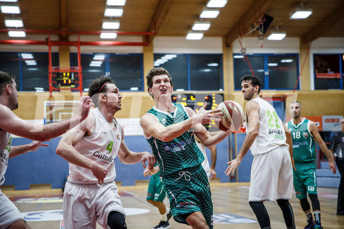 Basketball, Basketball Zweite Liga, Grunddurchgang 22.Runde, Basket Flames, KOS Celovec, Andi Smrtnik (5)