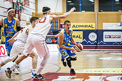 Basketball, Admiral Basketball Superliga 2019/20, Grunddurchgang 9.Runde, Traiskirchen Lions, SKN St. Pölten, Philip Jalalpoor (5)