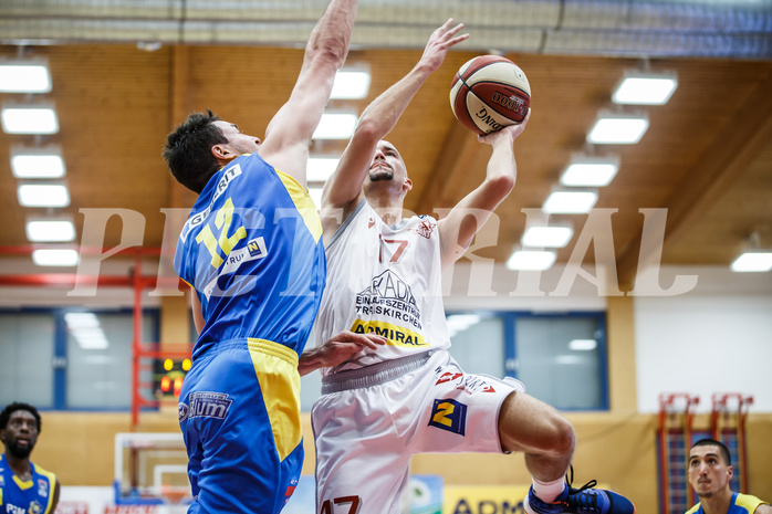 Basketball, Admiral Basketball Superliga 2019/20, Grunddurchgang 9.Runde, Traiskirchen Lions, SKN St. Pölten, Oscar Schmit (17)
