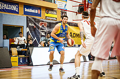 Basketball, Admiral Basketball Superliga 2019/20, Grunddurchgang 9.Runde, Traiskirchen Lions, SKN St. Pölten, Florian Trmal (12)