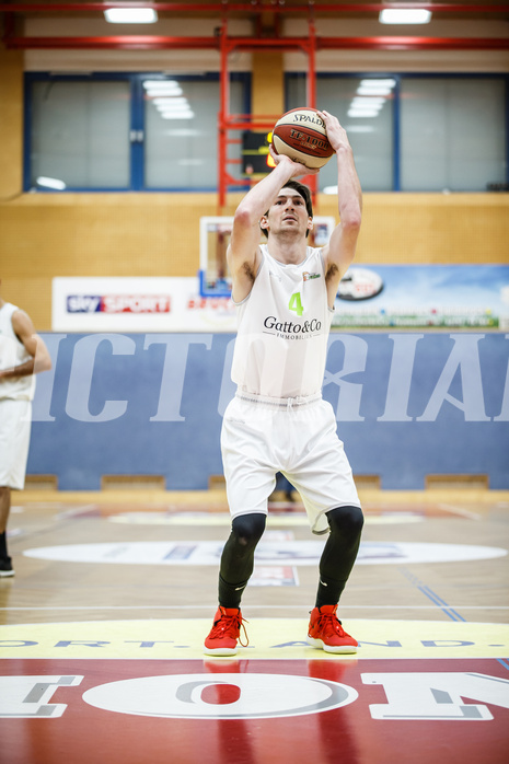 Basketball, Basketball Zweite Liga, Grunddurchgang 22.Runde, Basket Flames, KOS Celovec, Michael Diesner (4)
