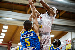 Basketball, Admiral Basketball Superliga 2019/20, Grunddurchgang 9.Runde, Traiskirchen Lions, SKN St. Pölten, Shawn L. Ray (6)