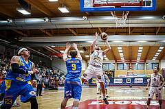 Basketball, Admiral Basketball Superliga 2019/20, Grunddurchgang 9.Runde, Traiskirchen Lions, SKN St. Pölten, Matija Radanovic (12)