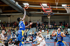 Basketball, Admiral Basketball Superliga 2019/20, Grunddurchgang 9.Runde, Traiskirchen Lions, SKN St. Pölten, Klevin Lewis (1)
