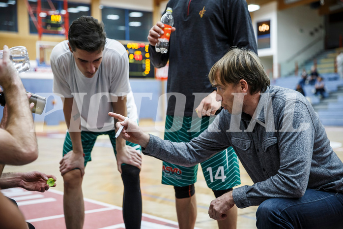 Basketball, Basketball Zweite Liga, Grunddurchgang 22.Runde, Basket Flames, KOS Celovec, Igor Pucko (Head Coach)