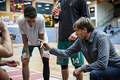 Basketball, Basketball Zweite Liga, Grunddurchgang 22.Runde, Basket Flames, KOS Celovec, Igor Pucko (Head Coach)