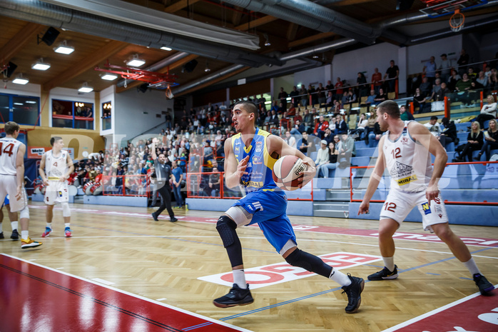 Basketball, Admiral Basketball Superliga 2019/20, Grunddurchgang 9.Runde, Traiskirchen Lions, SKN St. Pölten, Philip Jalalpoor (5)