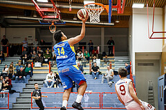 Basketball, Admiral Basketball Superliga 2019/20, Grunddurchgang 9.Runde, Traiskirchen Lions, SKN St. Pölten, Nico Kaltenbrunner (14)