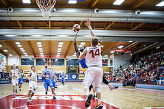Basketball, Admiral Basketball Superliga 2019/20, Grunddurchgang 9.Runde, Traiskirchen Lions, SKN St. Pölten, Klevin Lewis (1)